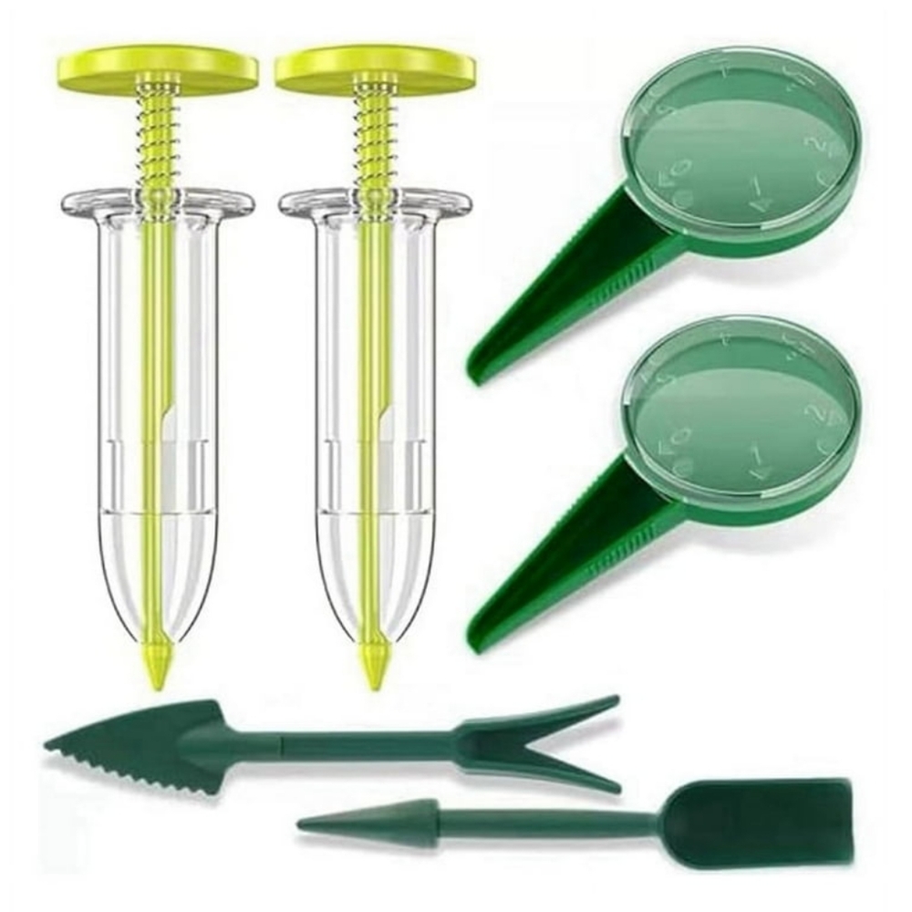 6PC Mini Seed Spreader Set Mini Seed Planter Tool Seed Dispenser Manual Seedling - Picture 2 of 9
